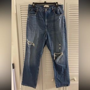 Abercrombie straight jeans